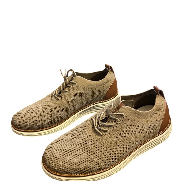 Vilocy Other - Men's Beige Knit Sneakers